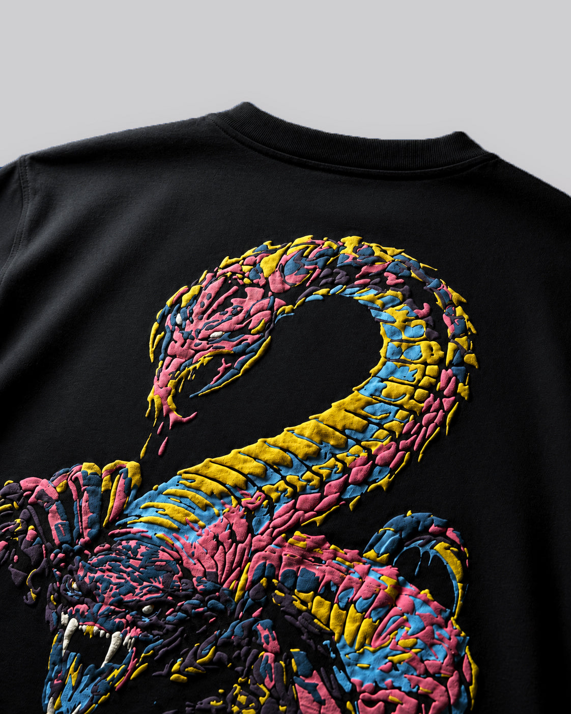 Black Drip Sting Tee