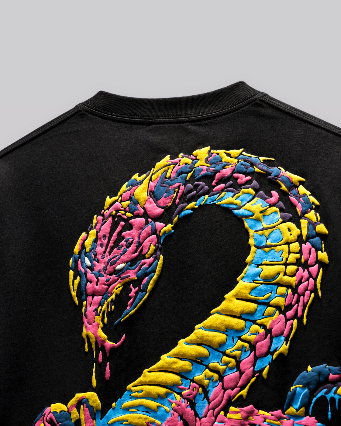 Black Drip Sting Tee