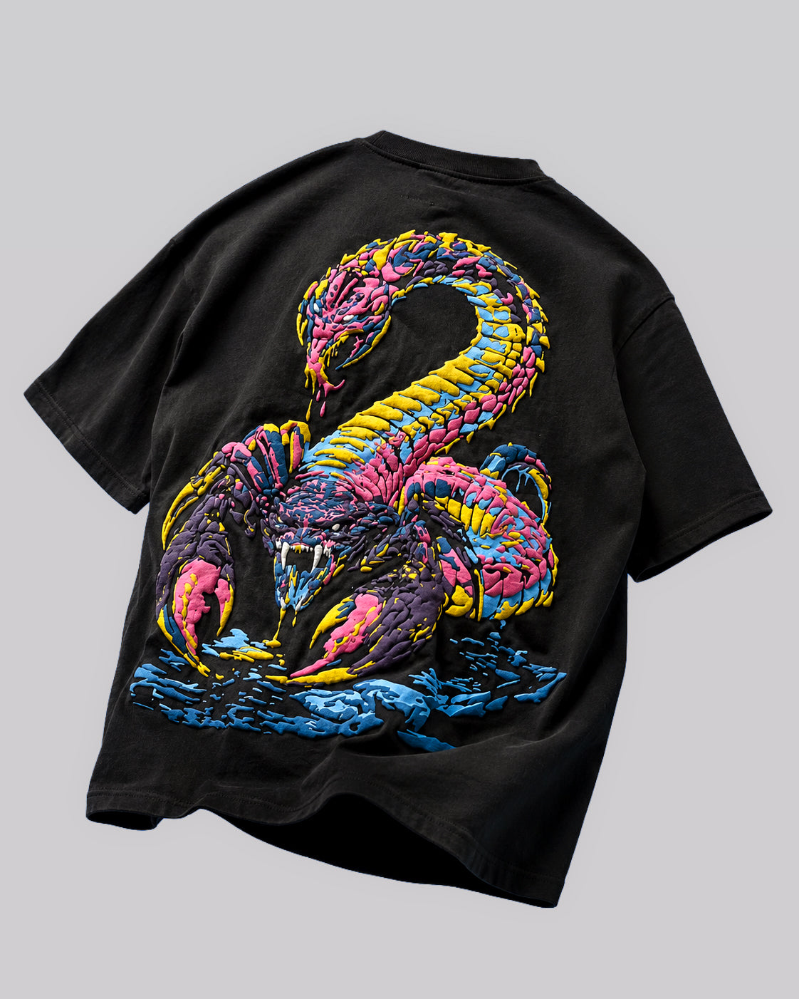 Black Drip Sting Tee