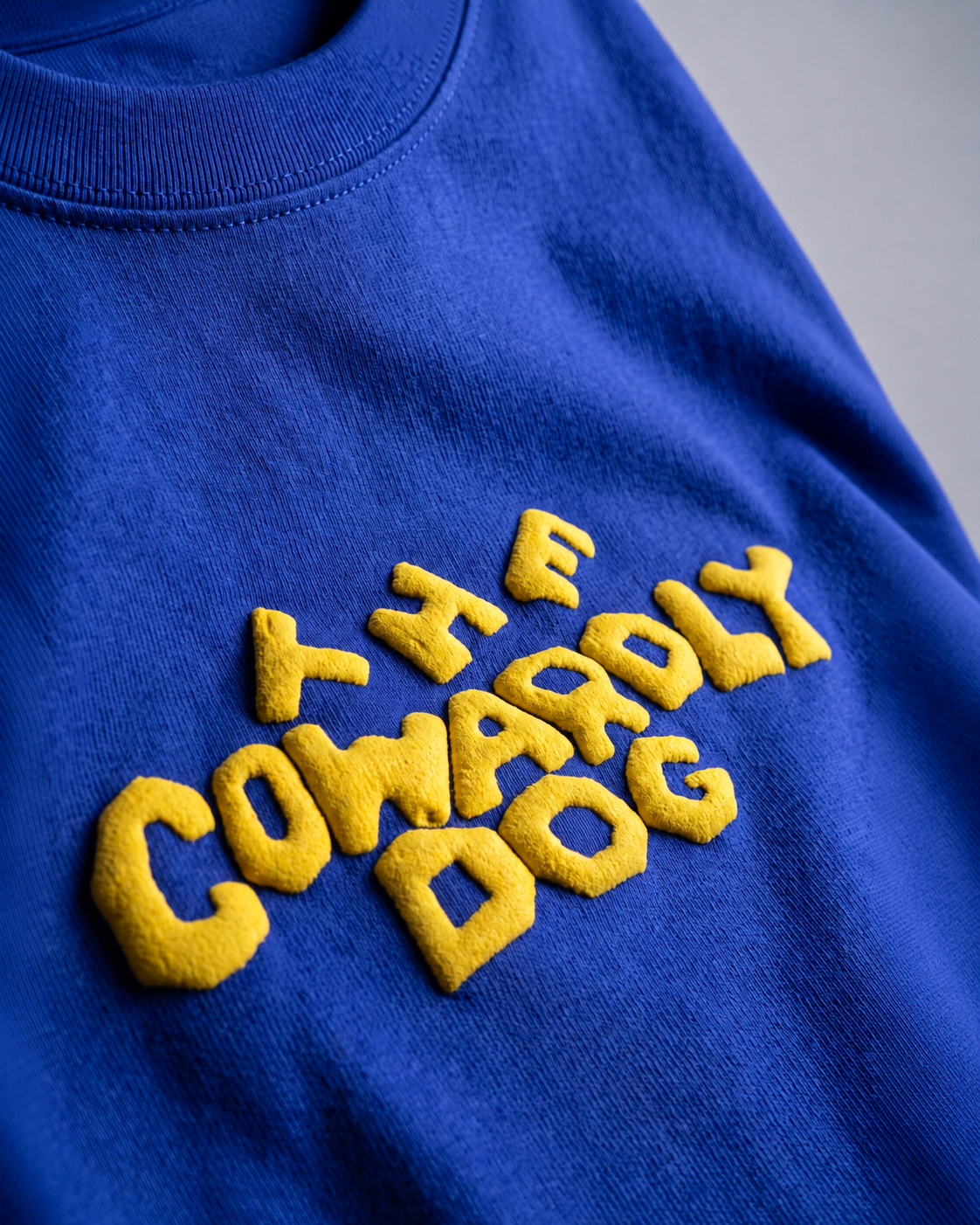 Blue Cowardly Dog Tee
