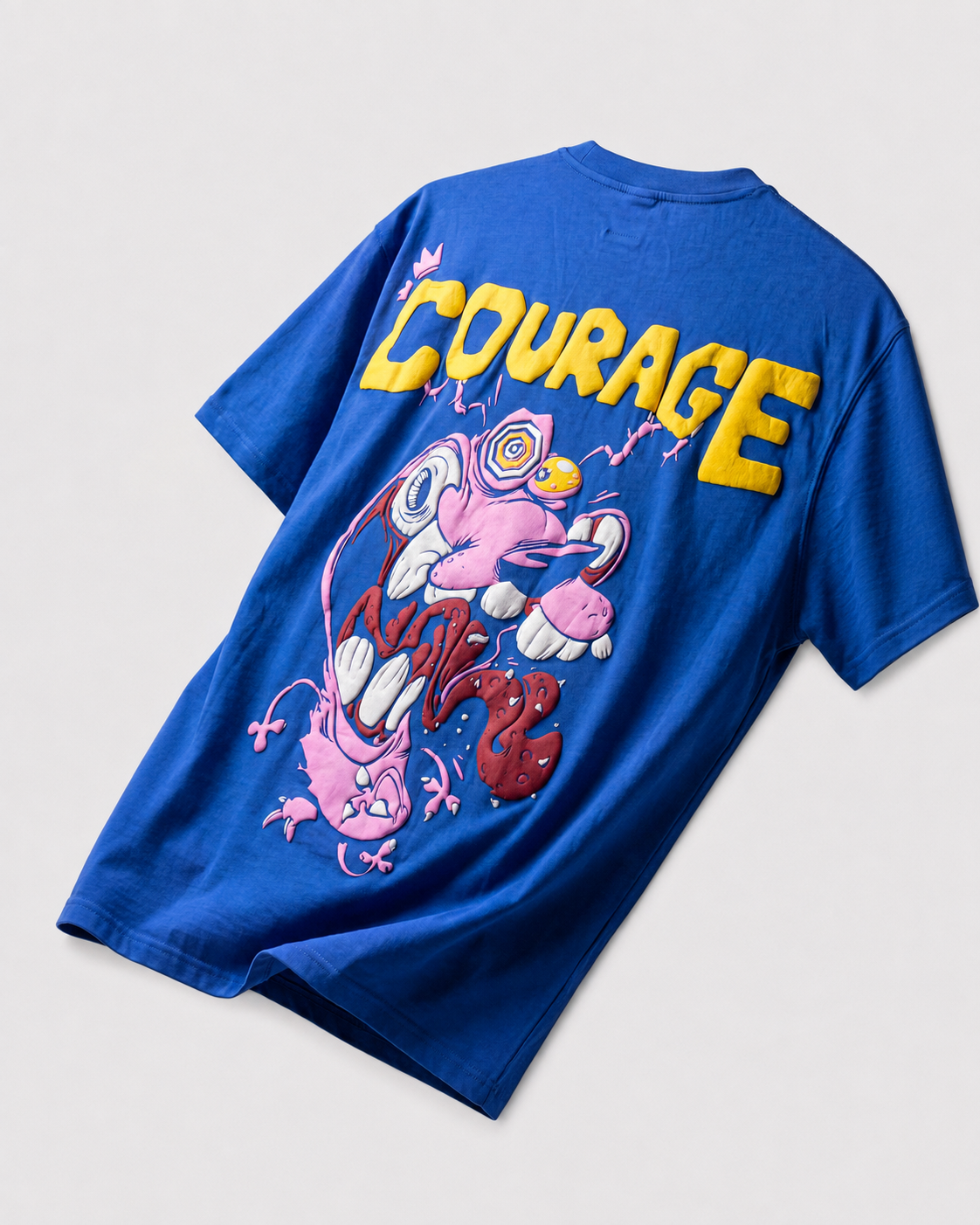 Blue Cowardly Dog Tee